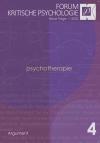 Forum Kritische Psychologie / Psychotherapie - 