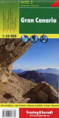 Gran Canaria, Wanderkarte 1:50.000 - 