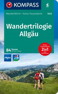 KOMPASS Wanderführer Wandertrilogie Allgäu, 84 Touren - 