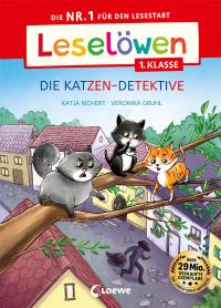 Leselöwen 1. Klasse - Die Katzen-Detektive (Großbuchstabenausgabe) - 