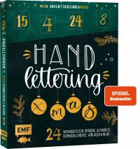 Mein Adventskalender-Buch: Handlettering X-Mas! - 