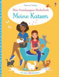 Mein Anziehpuppen-Stickerbuch: Meine Katzen - 