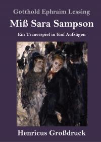 Miß Sara Sampson (Großdruck) - 