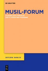 Musil-Forum / 2017/2018 - 