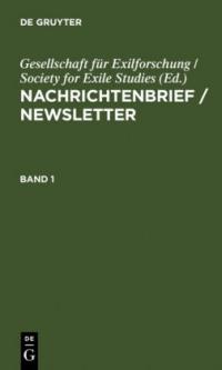 Nachrichtenbrief / Newsletter - 