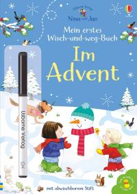 Nina und Jan - Mein erstes Wisch-und-weg-Buch: Im Advent - 