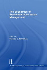 The Economics of Residential Solid Waste Management - 