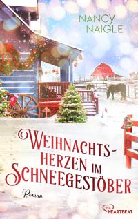 Weihnachtsherzen im Schneegestöber - 