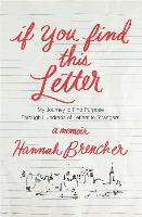 If You Find This Letter - Hannah Brencher