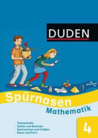 Spürnasen Mathematik 4. Schuljahr - Ausleihmaterial Themenhefte 4: Zahlen und Rechnen, Raum und Form, Sachrechnen und Größen - 