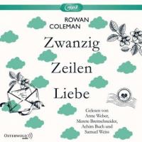Zwanzig Zeilen Liebe, 2 MP3-CDs - Rowan Coleman
