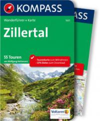 Kompass Wanderführer Zillertal - Wolfgang Heitzmann