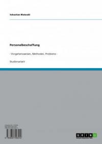 Personalbeschaffung - Sebastian Maiwald