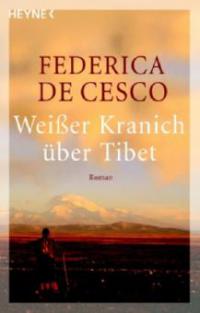 Weißer Kranich über Tibet - Federica De Cesco
