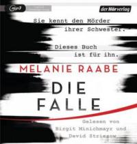 Die Falle, 1 MP3-CD - Melanie Raabe